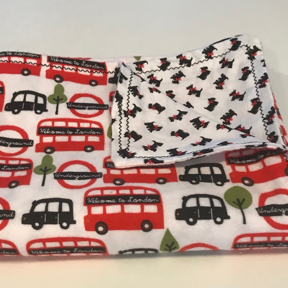 London Underground Baby Blanket